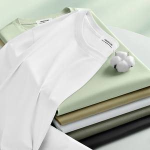 เสื้อยืดคอกลมแขนสั้นผู้ชาย OEM แอนตี้แบคทีเรีย 180 กรัม 60 ตัว ผลิตจากใยไผ่ แห้งเร็ว รุ่นซัมเมอร์ 2026 เสื้อยืดลำลอง - Product Image 3