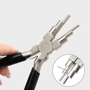 4.5-inch pink Needle Nose Round Nose Diagonal Pliers Three-piece Blister case Mini Jewelry Pliers Tool Manufacturer Suppliers - Product Image 6