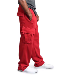 Pantalones Cargo Tácticos para Hombre, Pantalones de Senderismo para Exteriores, Ropa de Trabajo Utilitaria, Corte Holgado con Múltiples Bolsillos - Product Image 5