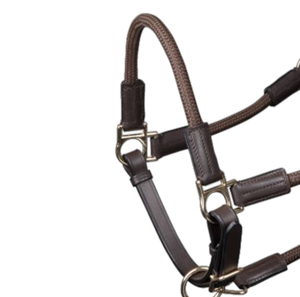 Harnais de cheval en cuir de qualité supérieure personnalisable, avec couronne rembourrée, réglable, pour l'entraînement équestre, vente en gros ADIBA OVERSEAS - Product Image 2