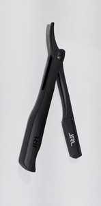 JRL <b>Black</b> Magnetic Stainless Steel Luxury Straight Edge Razor for Barber Use - Product Image 5