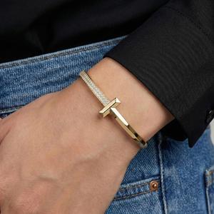 Bracelet unique en diamant de laboratoire de 2,60 carats, coupe ronde brillante légère, or 14 carats ou 10 carats, pour occasions spéciales - Product Image 1