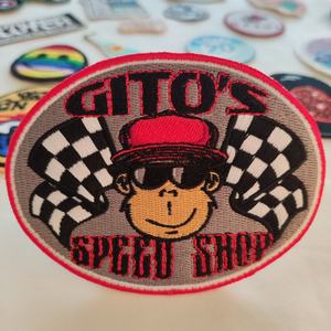 Écussons brodés créatifs pour vestes, sacs, chapeaux, chaussures – Badges à coudre sur vêtements, logo personnalisé, vente en gros, usine OEM - Product Image 1