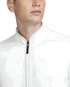 T-shirt en coton de qualité pour homme, coupe décontractée, manches longues, sans col, respirant, tricoté, vente en gros de t-shirts pour homme - Product Image 4