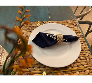 Hot Selling Natural Material Rattan Napkin Ring <b>Paper</b> <b>Towel</b> Ring Cloth Ring square Napkin <b>Holder</b> in best style - Product Image 3
