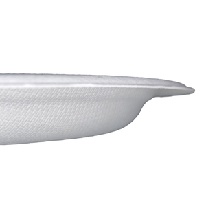 Assiette Ronde en Bagasse de 6 Pouces, Jetable, Écologique, Compostable, Biodégradable, de Qualité Alimentaire pour Fêtes, Traiteur et Pique-niques - Product Image 3