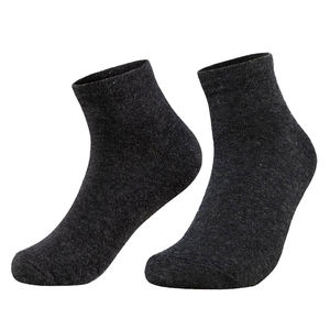Factory Direct Custom Logo Crew Compression <b>Thick</b> Football Solid Breathable Cotton Men's & Women's Ankle Sport <b>Socks</b> - Product Image 3