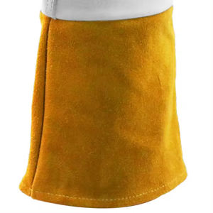 Guantes de Seguridad de Cuero Vacuno de 14 Pulgadas con Logotipo Personalizado, Guantes de Trabajo con Protección Completa en la Palma, Guantes de Soldadura - Product Image 5