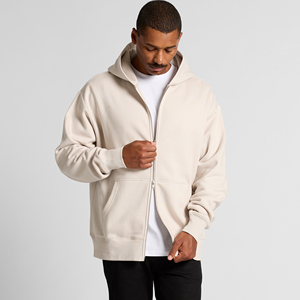 Sudadera térmica de algodón 100% para hombre, de manga larga, con cremallera y diseño liso, para invierno, OEM, al por mayor, de tejido polar. - Product Image 6