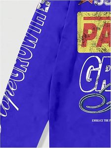 Print Jersey Tops Graphic Tee <b>Long</b> <b>Sleeve</b> Crew Neck <b>T</b>-<b>Shirt</b> Streetwear - Product Image 3