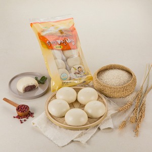 ขนมปังนึ่งไส้ถั่วแดงเกาหลี [MILWON] 500 กรัม สำหรับร้านอาหารเกาหลี ร้านน้ำชา และร้านกาแฟ รวมถึงขนมขบเคี้ยวต่างๆ - Product Image 3
