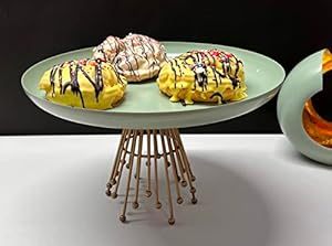 Base para Pastel de Metal, Base Decorativa para Pastel, Último Diseño, Base de Metal para Pastel para Fiestas, Bodas y Decoración del Hogar - Product Image 4