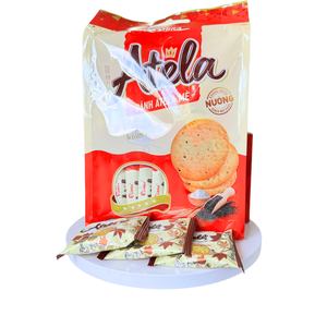 ขนมงาอบกรอบ ATELA 228 กรัม ขนมหวานรูปทรงกลม ขายส่ง ODM ผู้ผลิตจากเวียดนาม - Product Image 6