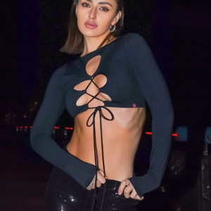 Top Deportivo de Cuello Alto, Transpirable y Ligero para Pole Dance, Ropa Elástica de Alto Rendimiento 2026, Servicio OEM Personalizado - Product Image 4