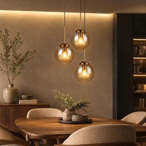 Modern Creative Simplicity Nordic Glass Ball Pendant Light for Coffee Shop Corridor Bedroom Pendant Lamp Indoor Ceiling Lamp - Product Image 4