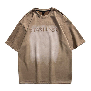 เสื้อยืดโอเวอร์ไซส์ผู้ชายขายส่ง ผ้าฝ้าย 100% เป็นมิตรกับสิ่งแวดล้อม พิมพ์ลายดิจิตอลตามสั่ง สไตล์ลำลองแนวสตรีทแวร์ - Product Image 2