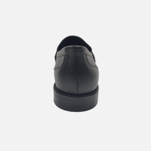 Zapatos formales de hombre sin cordones, parte superior de cuero vacuno, suela de goma hecha a mano, puntera cerrada, antideslizantes, para oficina y carrera profesional. - Product Image 2