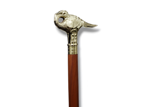 Handcrafted Black Wooden <b>Walking</b> Cane with Ornate Bird Head Handle Decorative Wood <b>Walking</b> <b>Stick</b> <b>for</b> <b>Men</b> and Women Vintage Style - Product Image 3