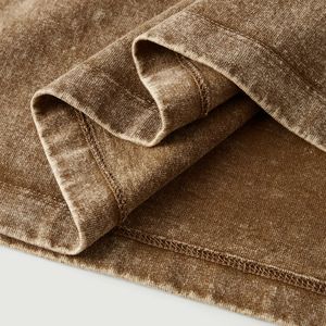 Camisetas unisex transpirables personalizadas con MOQ bajo, cuello redondo, 100% algodón, corte holgado, a precios de mayorista. - Product Image 5