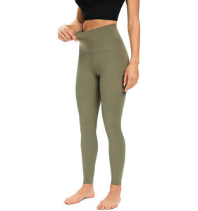 High-Waist Eco-Friendly Yoga Leggings Premium Quality Seamless Knitted Lightweight - Product Image 3