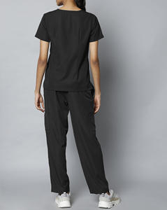 Nuevo Diseño de Uniformes Médicos de Spandex Tejido, Conjuntos de Uniformes de Enfermería, Estilo Jogger, Unisex, para Verano - Product Image 1