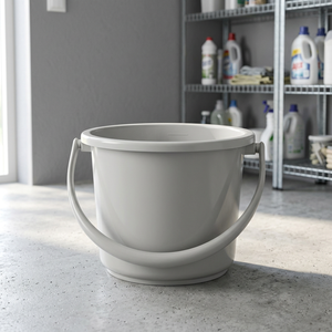 Cubo de Agua de Plástico Ecológico HALO con Asa 6L-10L, Cubo de Fregona Sencillo y Duradero para Limpieza del Hogar, Cubo de Almacenamiento - En Stock - Product Image 4