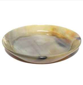 Eco-Friendly <b>Rustic</b> Minimalist Polished Square Horn Plate for Home Decor Snack & Dry Fruit Dishes Wedding Party Use - Product Image 2