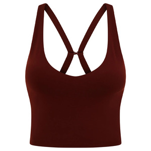 Camiseta sin Mangas Unisex Lisa de Algodón Suave para Verano - Product Image 1