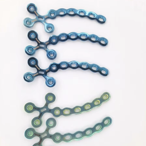 ชุดไทเทเนียมคุณภาพสูง 12 ชิ้น แผ่นยึดกระดูกเชิงกรานแบบ Articulation Sacroiliaca Actata 5h ขวา/ซ้าย |   แผ่นยึดกระดูกสำหรับการผ่าตัดกระดูกและข้อ - Product Image 1