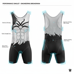 Traje de Lucha Libre Cómodo y Ajustado, Sublimado Personalizado, Mono Deportivo sin Mangas, Uniforme de Entrenamiento de Grappling - Product Image 2