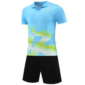 Ensemble d'uniformes de football unisexe jaunes pour équipe - Product Image 5
