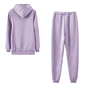 Conjunto Deportivo Casual de Dos Piezas para Mujer, Chaqueta con Cremallera de Manga Larga y Pantalones, Conjuntos de 2 Piezas de la Mejor Calidad - Product Image 2