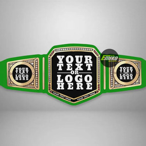 Heavyweight Custom Logo Unisex Women Championship <b>Belt</b> Gold Tone Boxing Jiu-Jitsu MMA Taekwondo Judo Grappling Anti-Slip High - Product Image 5
