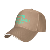 Casquette de baseball personnalisée avec broderie, nouvelle collection 2026, en coton doux, idéale pour les événements d'équipe et les cadeaux promotionnels