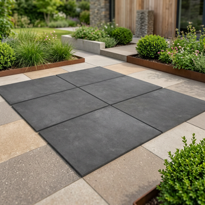 Full Body Cement Asto Grey 20mm 600x600 600x900 mm Heavy Duty Outdoor Porcelain Floor <b>Tiles</b> Commercial Pavers - Product Image 1