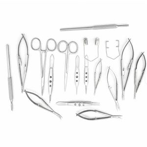 Juego de Instrumentos Oftálmicos de Acero Inoxidable para Cirugía de Cataratas, Aprobado por CE, Herramientas Quirúrgicas Manuales Reutilizables para Uso en Cirugía General - Product Image 5