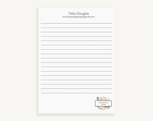 Export Quality Personalized Notepad Printing Custom Office <b>Writing</b> <b>Pads</b> for Corporate Branding and Events Available for Sale - Product Image 3