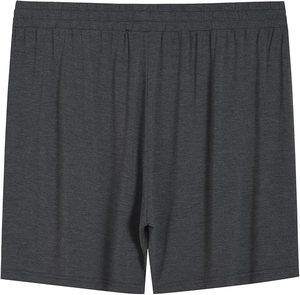 Shorts décontractés pour hommes en coton gris foncé avec cordon de serrage, respirants, tricotés, taille mi-haute, style athlétique avec poches latérales - Product Image 2