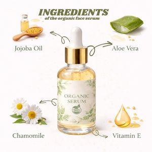 Suero Facial Herbal Puro al por Mayor, Eliminador de Manchas Oscuras Orgánico, Blanqueador de Piel, Suero Facial para una Piel Radiante, Antiarrugas Natural - Product Image 3