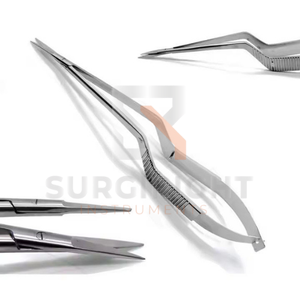 กรรไกรขนาดเล็ก Yasargil รุ่น Precision 2 ชิ้น ขนาด 7.5 นิ้ว ใบมีดคมตรงโค้งขึ้นไป ทำจากสแตนเลสสตีล ยี่ห้อ MOL โดย Blush Surgical - Product Image 5
