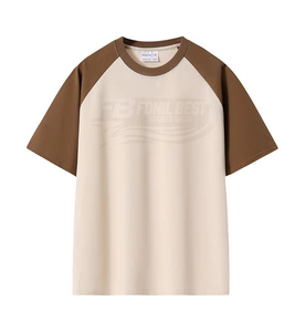 เสื้อยืดแขนสั้นคอกลมแบบแร็กแลน ยูนิเซ็กซ์ ผ้าฝ้ายเจอร์ซีย์ 100% สีพื้น สวมใส่สบาย ระบายอากาศได้ดี เหมาะกับทุกฤดูกาล - Product Image 5