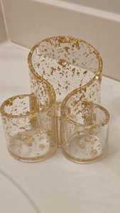 ชุดอุปกรณ์ห้องน้ำทำมือจากเรซิ่นรักษ์โลก ทาสีด้วยมือ สีสันปรับแต่งได้ - Product Image 6