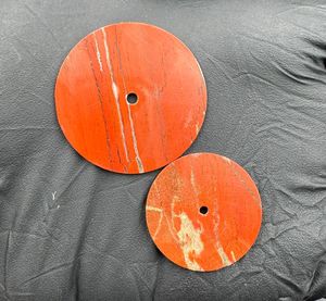 หน้าปัดนาฬิกาเรดแจสเปอร์ ขนาด 31.5 มม. ขัดเงาด้านเดียว หนา 0.7 มม. รูตรงกลาง 2 มม. - Product Image 3