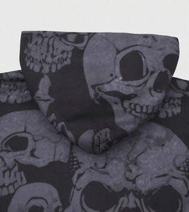 Sudadera con Capucha Oversize Personalizada Unisex al por Mayor, OEM ODM, con Estampado de Estrella de Cinco Puntas y Araña, Manga Regular, Hombro Caído, 100% Algodón - Product Image 4