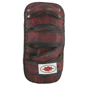Protector de Piernas de Cuero Premium para Muay Thai, Diseño Curvo Resistente, Absorción de Impactos, Entrenamiento Profesional, Logotipo Personalizado, Fabricante OEM - Product Image 3