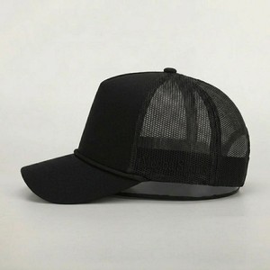 Premium Plain <b>Black</b> Mesh Trucker Hat Adjustable Snapback <b>Baseball</b> <b>Cap</b> Breathable Unisex Outdoor Casual Sports Summer Fashion - Product Image 5