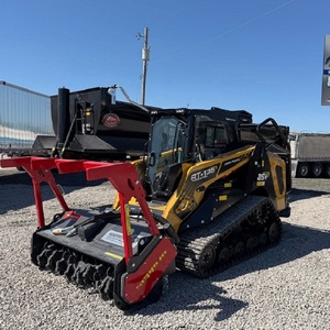 Cargadora Compacta ASV con Trituradora, Motor Diésel Euro5/EPA, Tracción en las 4 Ruedas, Equipo de Construcción, Bomba Hidráulica de Alto Momento de Carga, Motor - Product Image 3