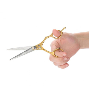 Customized Top Design Good Quality <b>Scissors</b> 6 Inch Barber Salon Hair Cutting <b>Scissor</b> Wholesale High Quality <b>Scissors</b> - Product Image 4