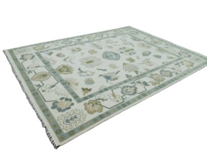 ชุดพรมสำหรับห้องนั่งเล่นสไตล์วินเทจแบบโบราณสีน้ำเงินหรูหรางานตามสั่ง - Product Image 5