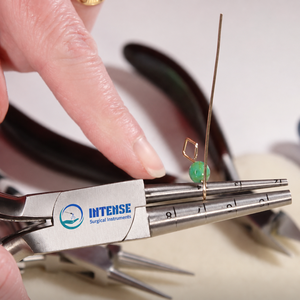 Alicates Profesionales para Hacer Bucles de 2 a 8 mm, Acero Inoxidable, Herramienta para Formar Bucles de Alambre, Fabricación de Joyería, Logotipo Personalizado OEM - Product Image 4